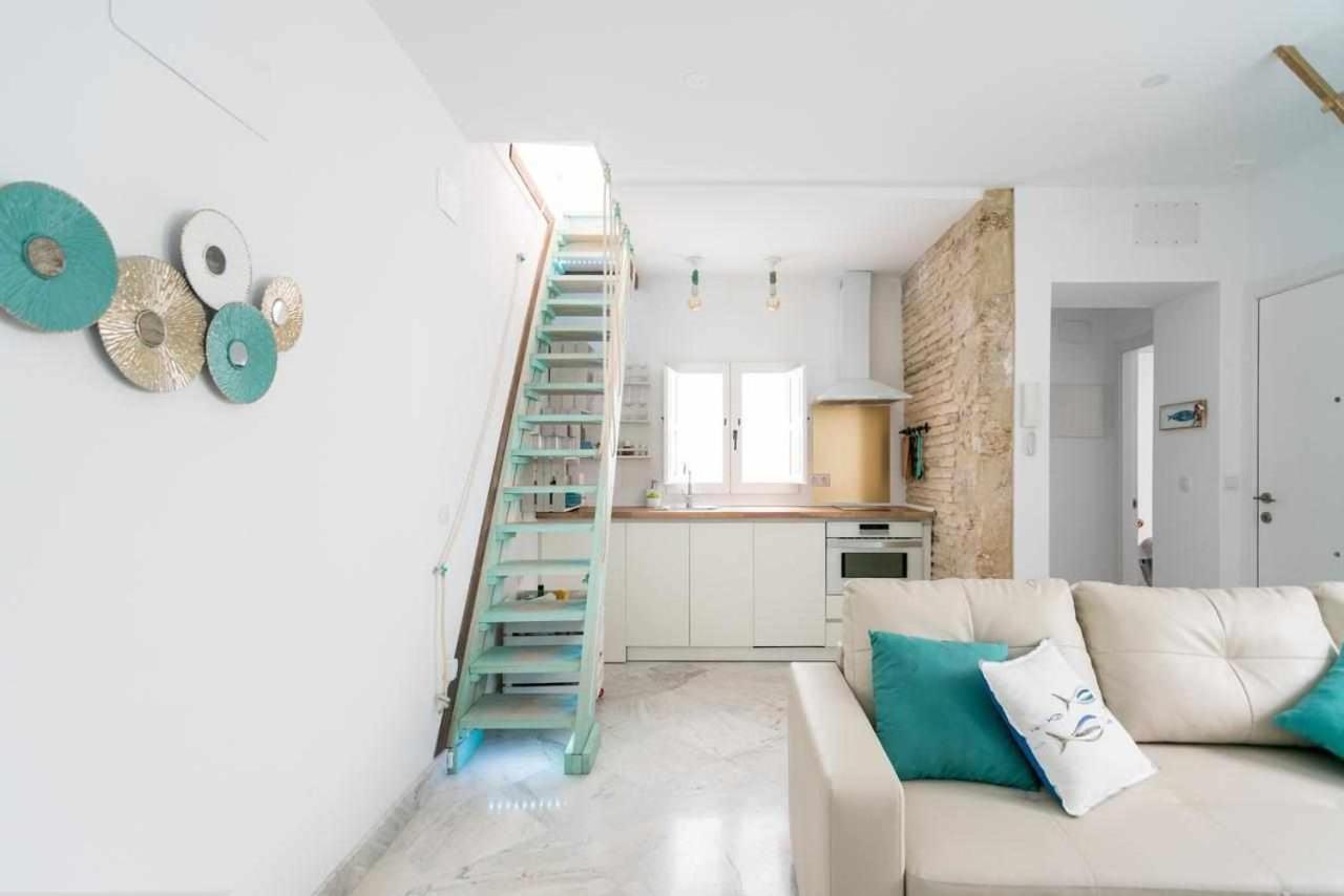 Fantastico Atico En El Casco Antiguo En A La Pla Apartman Cádiz Kültér fotó